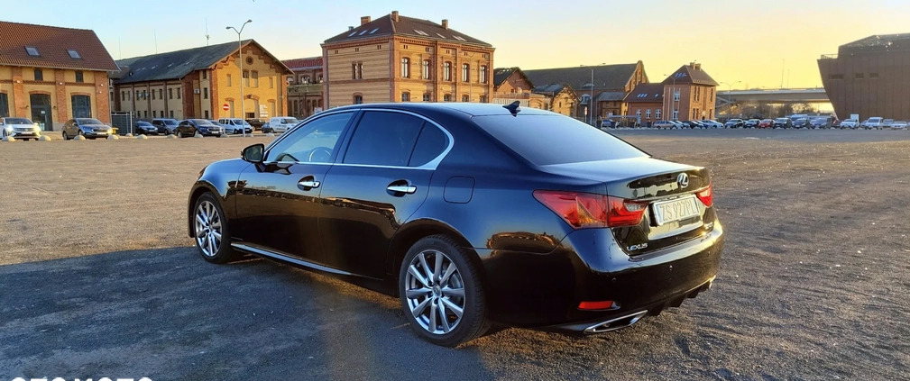 Lexus GS cena 66999 przebieg: 224000, rok produkcji 2012 z Szczecin małe 232